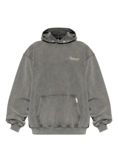 represent sweater manrepresent owners club script hoodie - ocm41200 vintage grey