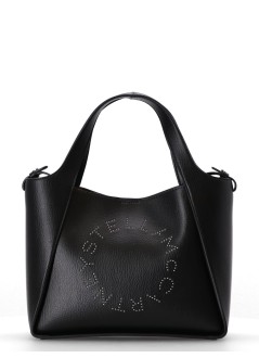 stella mccartney crossbody mujer logo crossbody tote bag eco embossed grainy alter mat - 513860wp0563 1000