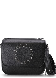 stella mccartney crossbody mujer logo flap bag eco embossed grainy - 7b0140wp0563 1000