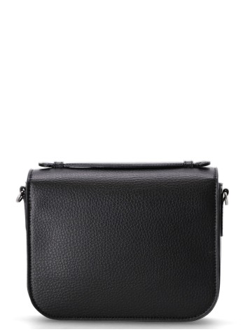 stella mccartney crossbody mujer logo flap bag eco embossed grainy - 7b0140wp0563 1000 2