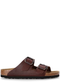 birkenstock sandal manarizona wb le vintage wood - 1030731 roast