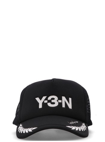 y3 gorras hombre y-3 nbhd trucker cap - jx0050 black