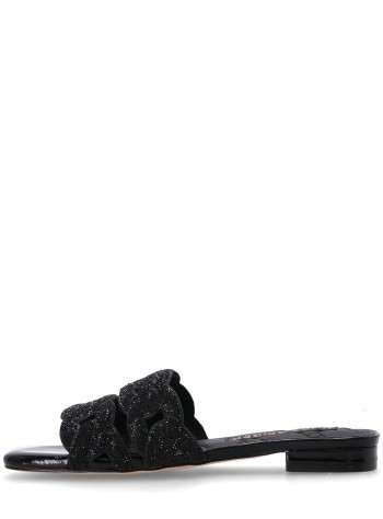 kurt geiger sandalia mujer crystal chain flat sdl - 4996500309 00 2