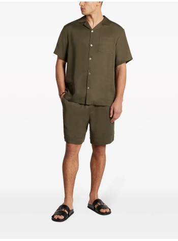 ché studios pantalon corto hombre tencel short - 2316303 khaki 2