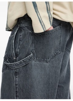 jw anderson short pant mantwisted workwear shorts - dt0123pg1745 929