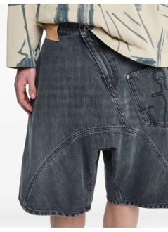 jw anderson short pant mantwisted workwear shorts - dt0123pg1745 929