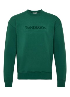 jw anderson sweater manlogo embroidery sweatshirt - jw0215pg1632 591