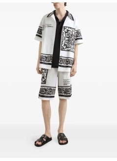 dolce & gabbana short pant manpantalone - gv37atii7hn hx5dq