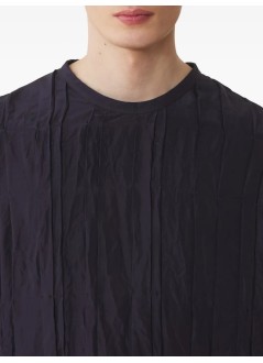 lanvin punto hombre pleated long sleeve top - rmts00066185h25 256