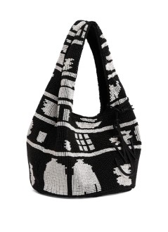 jw anderson crossbody mujer mini beaded shopper - hb0744fa0470 901