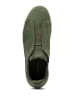 axel arigato sneaker mandice laceless sneaker - f3054001 dark green off white