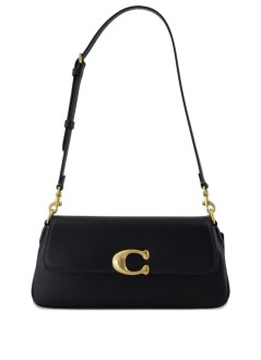 coach crossbody mujer refined calf leather jet shoulder bag - cam16 b4 bk