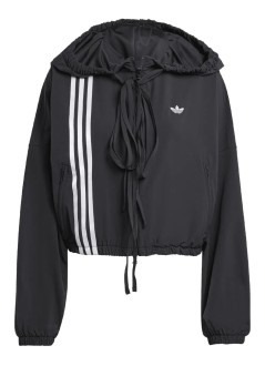 adidas originals sweater womanribbon tracktop - jx2698 black