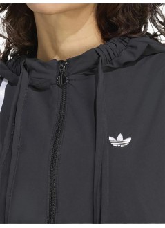 adidas originals sweater womanribbon tracktop - jx2698 black