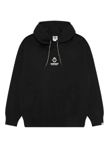 aape by a bathing ape sudadera hombre aape clover aape now hoodie - aapswmc351xxp bkx