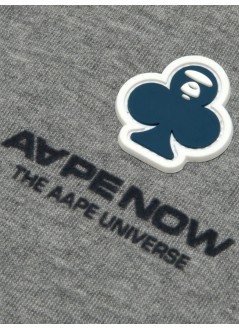 aape by a bathing ape sudadera hombre aape clover aape now hoodie - aapswmc351xap gy2