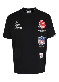 aape by a bathing ape camiseta hombre aape fancy main tee - aaptem1737xxp bkx