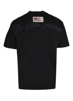 aape by a bathing ape camiseta hombre aape fancy main tee - aaptem1737xxp bkx