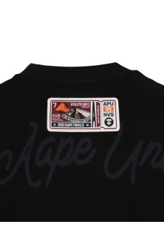 aape by a bathing ape camiseta hombre aape fancy main tee - aaptem1737xxp bkx