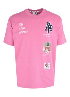aape by a bathing ape camiseta hombre aape fancy main tee - aaptem1737xap pk2