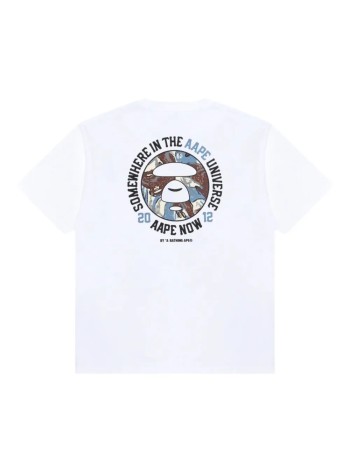 aape by a bathing ape camiseta hombre aape  basic tee - aaptem1732xxp whx 2