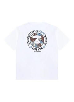 aape by a bathing ape t-shirt manaape  basic tee - aaptem1732xxp whx
