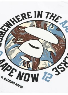 aape by a bathing ape t-shirt manaape  basic tee - aaptem1732xxp whx