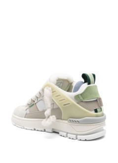 axel arigato sneaker manarea patchwork sneaker - f2761002 dark beige light green