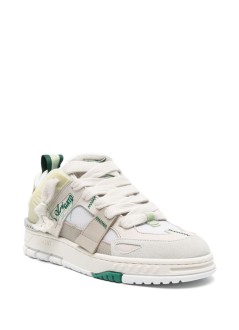 axel arigato sneaker manarea patchwork sneaker - f2761002 dark beige light green
