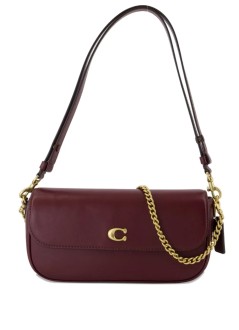 coach crossbody womanrefined calf leather brook flap chain bag - can90 b4mer