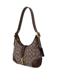 coach crossbody womanthe coach originals signature jacquard hamptons hobo - cbf16 b4s0m