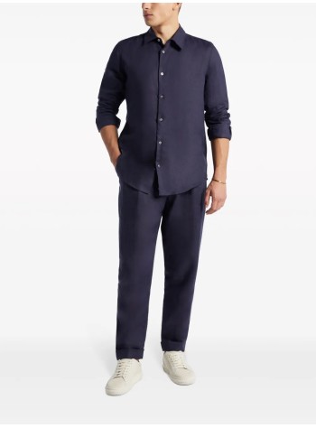ché studios pantalon hombre linen trouser - 2314712 navy 2