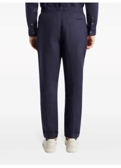 ché studios pant  manlinen trouser - 2314712 navy
