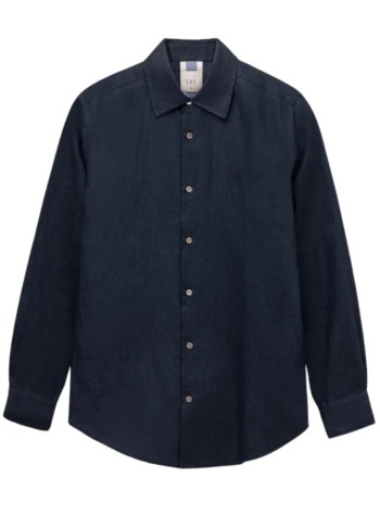 ché studios camiseria hombre linen shirt - 2312212 navy