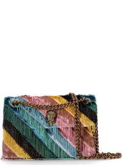 kurt geiger crossbody mujer mini kensington fringes - 5017899789 99