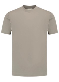 aurélien t-shirt manaur1 t-shirt - 0902001002 taupe
