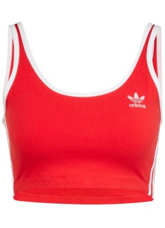 adidas originals top mujer 3s bra top - jd4615 betsca white