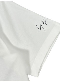 y3 camiseta hombre y-3 nbhd logo tee - jx7449 core white