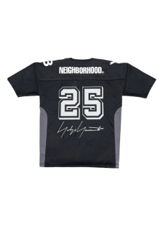 y3 camiseta hombre y-3 nbhd football jersey - jw6997 black