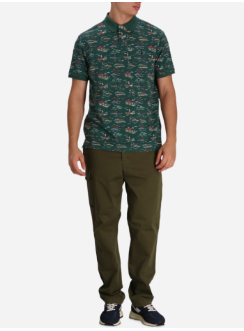 polo ralph lauren polo mansskccmslm29-short sleeve-polo shirt - 710p00079001 regatta scenic classic pine 2
