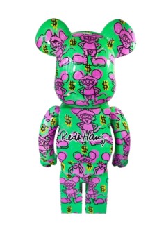 bearbrick decoracion unisexbearbrick 1000% keith haring #11 - med1818 mu