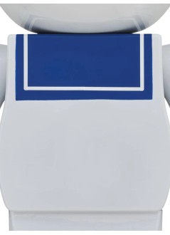 bearbrick decoracion unisexbearbrick 1000% ghostbusters stay puft marshmallow man whit - med0626 mu