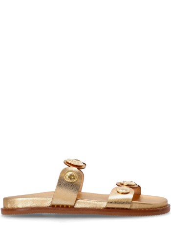 kotris sandals sandal womanaria coins sandal - 14857 gold