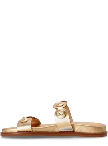 kotris sandals sandal womanaria coins sandal - 14857 gold 2