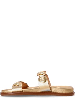 kotris sandals sandalia mujer aria coins sandal - 14857 gold