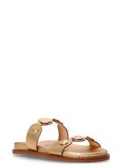 kotris sandals sandalia mujer aria coins sandal - 14857 gold