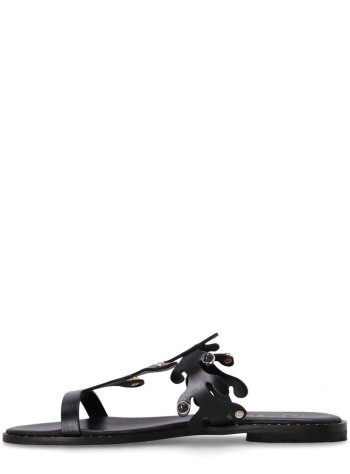 kotris sandals sandal womanithaca flat sandal - 043014 black 2