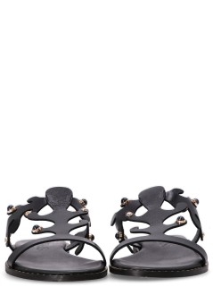 kotris sandals sandalia mujer ithaca flat sandal - 043014 black