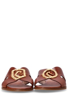 kotris sandals sandalia mujer persephone flat sandal - 04580d caramel