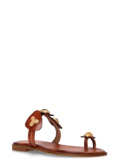 kotris sandals sandal womanalkyone flat sandal - k3021 caramel